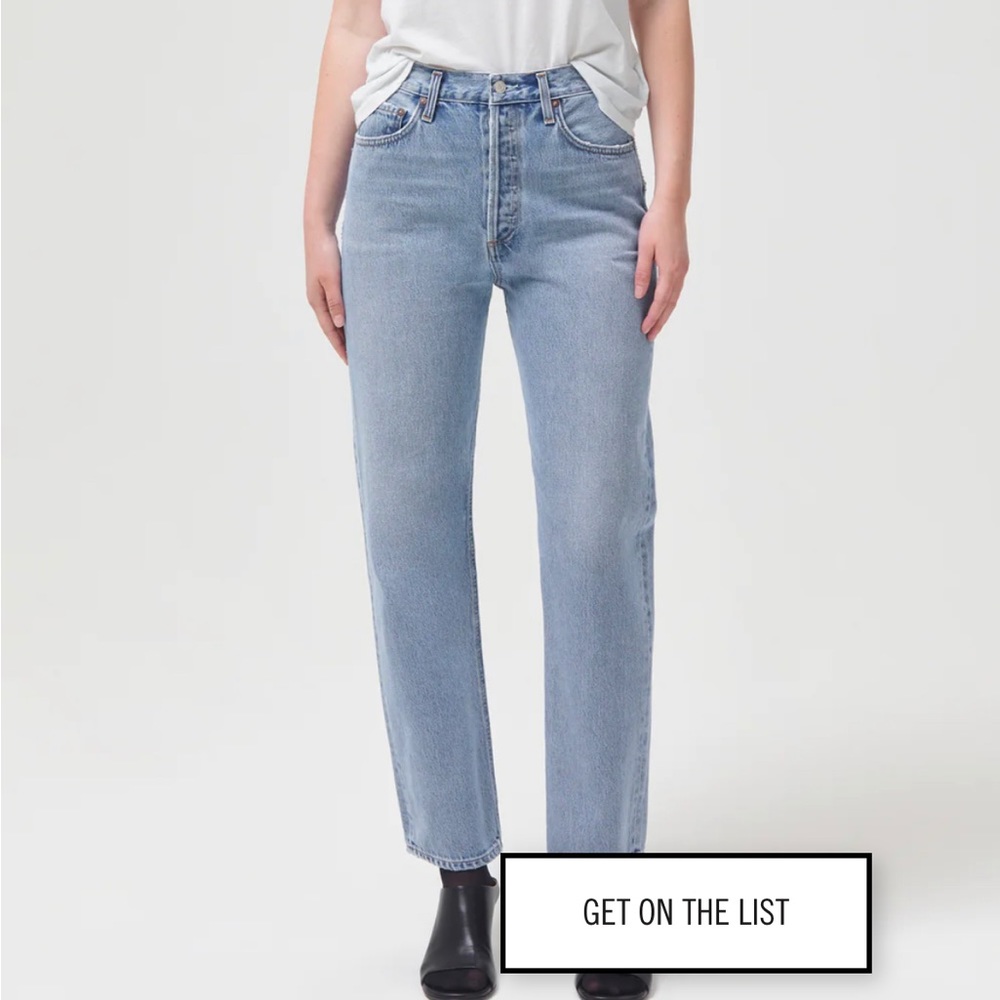 AGOLDE 90’s Pinch Waist High Rise Straight